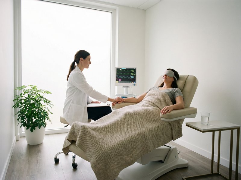 Klinische setting voor ketamine behandeling